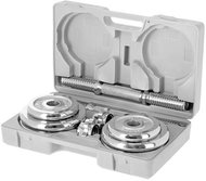 HMS STC-20 Chrome dumbbell set in a case 20 kg - Exercise Set