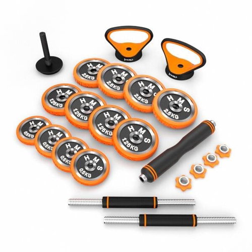 HMS SGZ220 PRO 6V1 dumbbell set 20 kg - Exercise Set - Main image