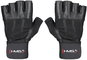 Workout Gloves HMS RST04 Fitness gloves black size. M - Rukavice na cvičení