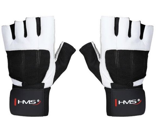 HMS RST04 Fitness gloves white size. XXL - Workout Gloves - Main image