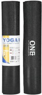 ONE FITNESS Yoga mat YM02 black - Yoga Mat