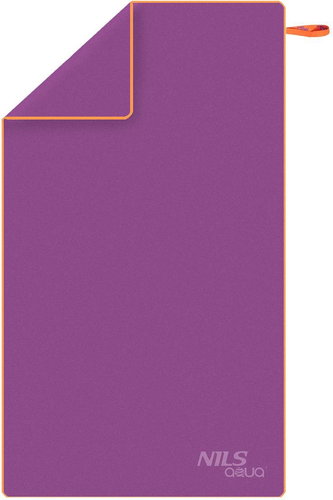 NILS aqua NAR12 purple/orange microfiber - Towel - Main image