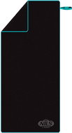 NILS Camp NCR13 black/blue microfiber - Towel