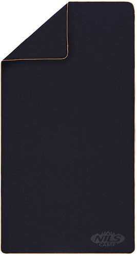 NILS Camp NCR12 black/orange microfiber - Towel - Main image