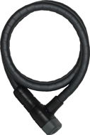 Bike Lock ABUS 6615K/120/15 black Microflex - Zámek na kolo