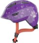 ABUS Smiley 3.0 purple star - Kerékpáros sisak