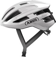 ABUS PowerDome shiny white - Prilba na bicykel