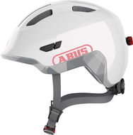 ABUS Smiley 3.0 ACE LED shiny white M - Bike Helmet