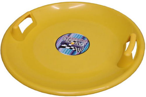 Plastkon, 60cm Diameter, Yellow - Sled - Main image
