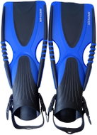 ACRA Delta Adjustable Fins with Strap 40/43 Blue - Fins