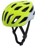 OXFORD bike helmet RAVEN ROAD, (yellow fluo/white, size L) - Bike Helmet