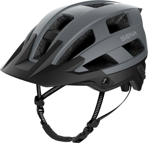 SENA bike helmet with headset M1, (matt grey, size M) - Bike Helmet - Main image