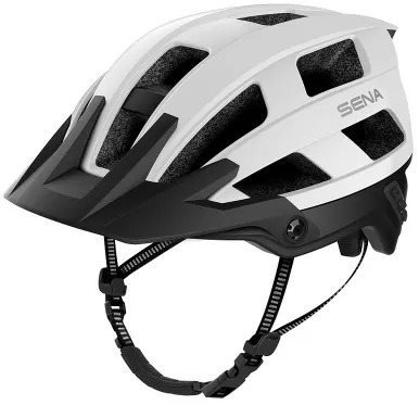 SENA bike helmet with headset M1, (matt white, size L) - Bike Helmet - Main image
