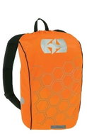 OXFORD Reflective backpack cover Bright Cover, (orange/reflective elements, W x H = 640 x 720 mm) - Backpack Rain Cover