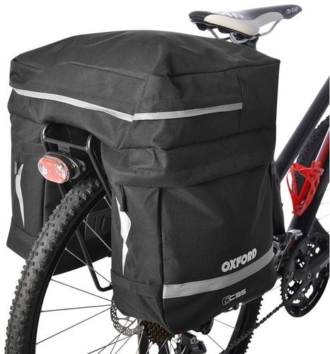 OXFORD side bags C35 TRIPLE PANNIER incl. top carrier bag, (volume 35l) - Bike Bag - Main image