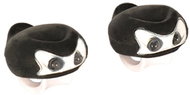 OXFORD BRIGHT EYE SILICON BIRDIE bike light set, (black/white) - Bike Light