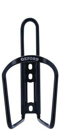 OXFORD BOTTLE CAGE with handlebar stem, (black, aluminium alloy) - Bicycle Drink Holder - Main image