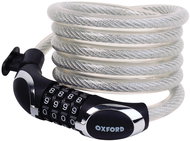 OXFORD lock COMBI12, (length 1,8 m, cable diameter 12 mm, clear) - Bike Lock