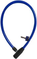 OXFORD zámok HOOP4,  (dĺžka 600 mm, priemer lanka 12 mm, modrý) - Zámok na bicykel