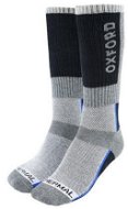 OXFORD ponožky Thermal, sivé/čierne/modré - Ponožky