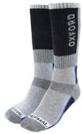 OXFORD Thermal Magas szárú zokni, szürke/fekete/kék - Zokni