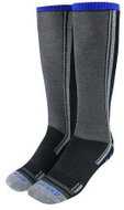 OXFORD COOLMAX® socks, (grey/black/blue, size L) - Socks