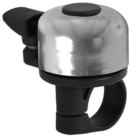 OXFORD bicycle bell MINI ALLOY FLICK, (silver casing) - Bike Bell - Main image
