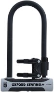 OXFORD zámok U profil SENTINEL SHACKLE, (čierny/sivý, výška čapu 320 mm, priemer čapu 14 mm) - Zámok na bicykel