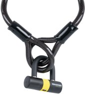 OXFORD LOOP LOCK15 lakat U profilú SHACKLE MINI zárral, (kábel hossza 2 m, kábelátmérő 15 mm) - Kerékpár zár