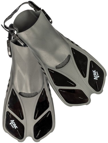ACRA Diving Fins F618, short, 36-41, black - Fins - Main image