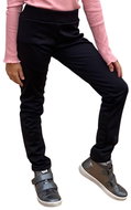 Modadeti Adellino Softshellové nepromokavé pružné legíny černé, vel. 146 - Leggings