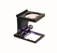 Konus lupa 30×30mm Linen Tester 6x s LED - Magnifying Glass