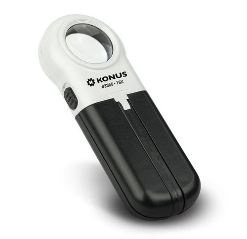 Konus Flexo-mini reading magnifier 8x with LED light - Magnifying Glass - Main image