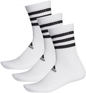 Adidas 3-Stripes, size S, White - Socks