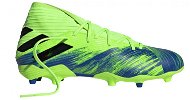Adidas Nemeziz 19.3 FG, Green/Blue, EU 40.67/250mm - Football Boots