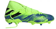 Adidas Nemeziz 19.3 FG, Green/Blue, EU 41.33/255mm - Football Boots