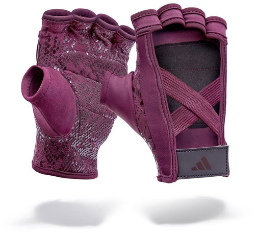 ADIDAS Women's Training Gloves - Victory Crimson - Workout Gloves - Main image