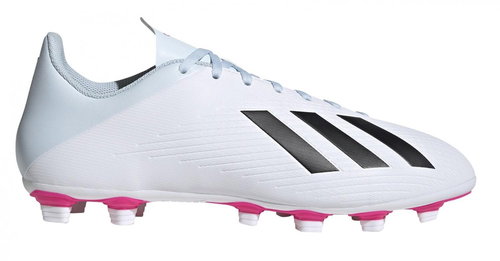 Adidas X 19.4 FxG, White/Pink, EU 40.67/250mm - Football Boots - Main image