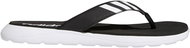 Adidas Comfort, Black/White, size EU 46/284mm - Flip-flops