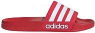 Adidas Adilette červená/biela - Šľapky