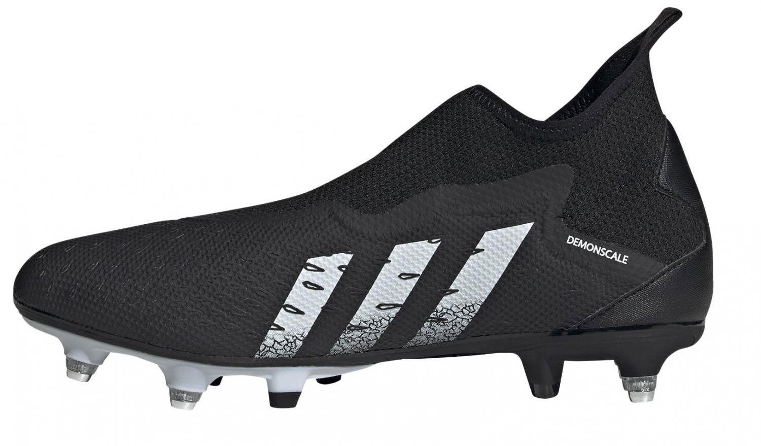 Adidas predator outlet black laceless