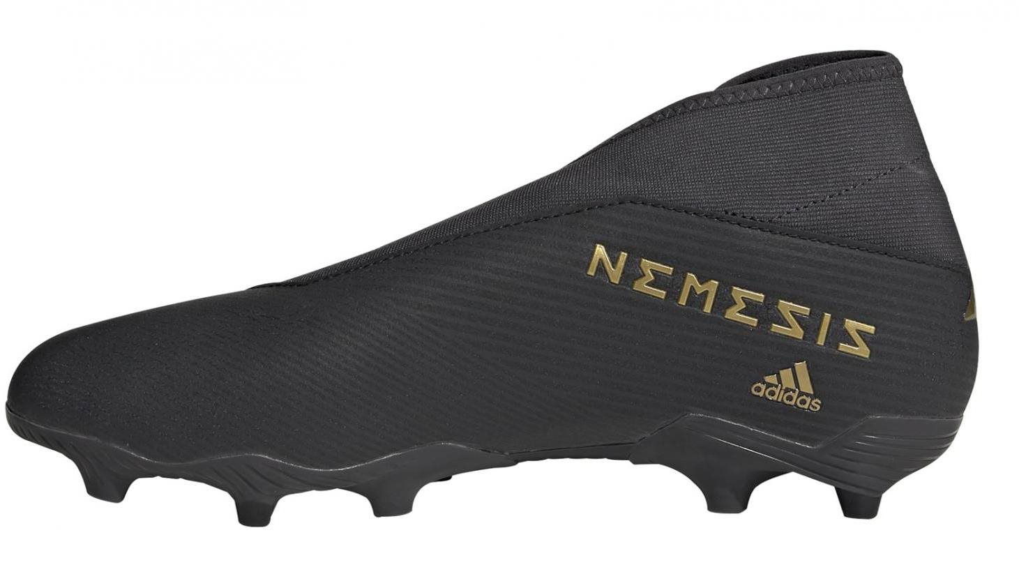 Gold laceless football boots sale