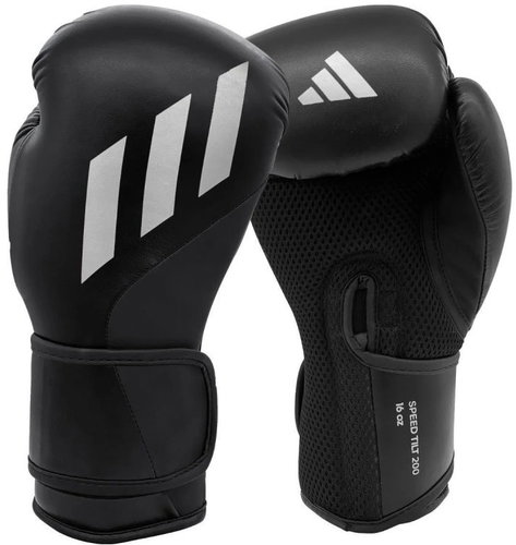 Adidas Boxing Gloves Speed Tilt 200 - Black - 12 oz - Boxing Gloves - Main image