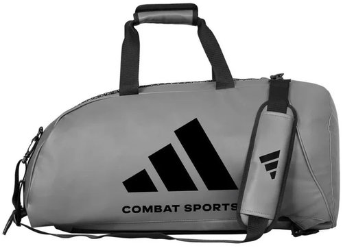 ADIDAS 2in1 Bag PU Combat Sports L, grey/black - Sports Bag - Main image