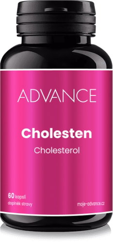 ADVANCE Cholesten 60 kapsúl – cholesterol Hlavný obrázok ADVANCE Cholesten 60 kapsúl – cholesterol - Doplnok stravy - Hlavný obrázok