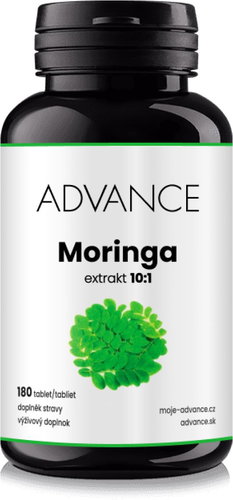 ADVANCE Moringa 180 tablets - extract 10:1 - Dietary Supplement - Main image