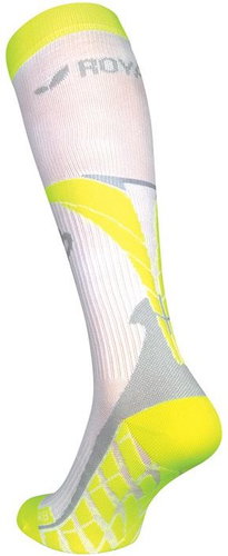 ROYAL BAY® Air, 39-41 / C3, white and yellow - knee socks - Main image
