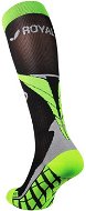 ROYAL BAY® Air, 45-47 / C2, black and green - knee socks