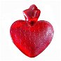 Adonis Termofor plastová ohřívací láhev Srdce - Hřejivý polštářek