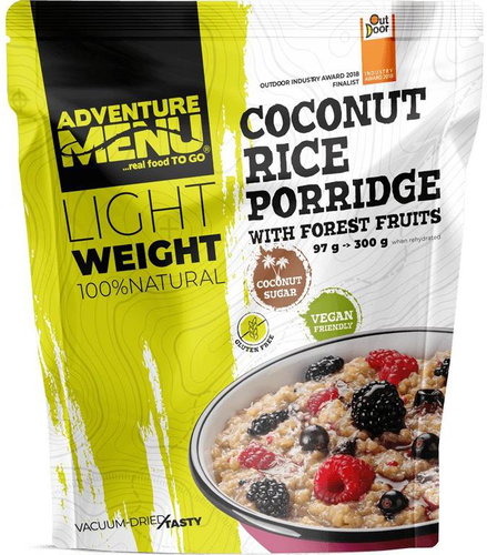 Adventure Menu Lightweight - Rice-coconut porridge with forest fruits - MRE - Main image
